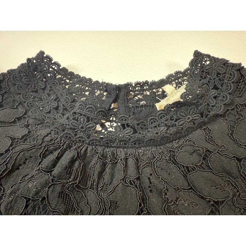 Sweet Lovely By Jen Womens Black Lace Sleeveless Mini Dress L (bin JJ166) - Picture 5 of 8